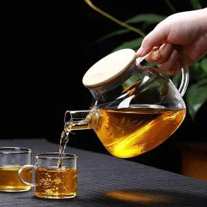 티메이커 티팟 내열 유리 차주전자 1L 유리티포트 대용량차포트