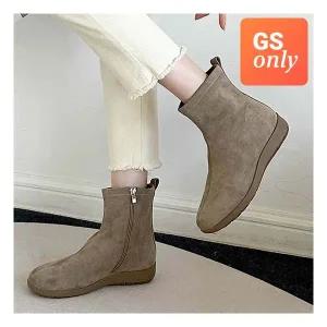 할리샵/GS 안감기모 1017Z2 하이 무드 앵클부츠 3cm 택가59,900