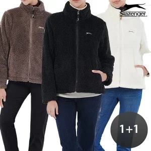 [1+1][슬레진저] 여성 하이넥 쉘파 자켓