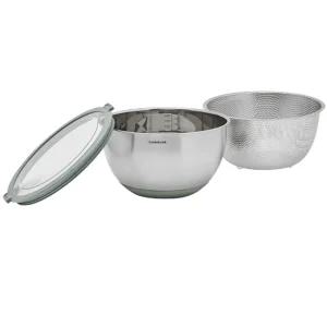 락앤락 믹싱볼 스텐 베이킹 야채 샐러드 20cm 3종 SET