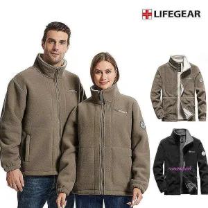 남녀노르웨이점퍼 빅사이즈 공용 하이넥 폴라폴리스 보아털 집업 후리스 겨울 아웃도어 데일리 자켓 재킷wx