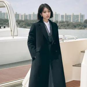 [케네스레이디](신세계 사우스시티)[BYLYNN] 핸드메이드 싱글 울캐시 코트 EWHCOK0100