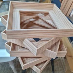 이안아트 0-60호 원목관액자 올림액자 우드프레임 / 0-2호