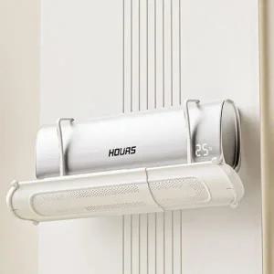 [골드스마일]에어컨 바람막이 무타공 막이 바람 벽걸이 식 시스템에어컨선풍기