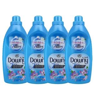 다우니 섬유유연제 레몬그라스와 라일락 1L X 4개