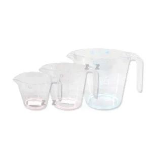 제과제빵 계량컵(중) 플라스틱 쿠킹타이머 투명