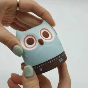 스터디타이머 쿠킹 학습타이머 타이머 (부엉이) (49Ls3)