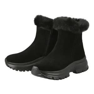 [롯데백화점]슈스파 소다 글로벌 슈스파 여성 겨울부츠 발편한 경량 쿠션형 CLB412 (블랙,그레이)