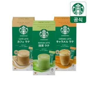 [무배+5만원+랜덤굿즈] 스타벅스 프리미엄 카페메뉴 4T x 3개/말차라테/캐러멜라테/카페라테