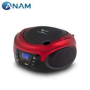 아남 포터블 CD플레이어 라디오 USB 재생