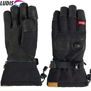 [데상트]루디스 스키보드 열선 발열 프리미엄장갑 에어로빗 오지장갑 BLK