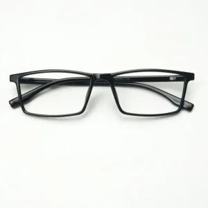 대두 베이직 비즈니스 직사각 빅사이즈 초경량 뿔테 안경