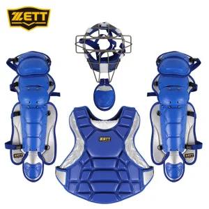 제트 포수장비 세트 BLK-007 블루 / 티타늄 마스크 프로텍터 렉가드