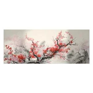 매화 그림 수묵화 동양화 벽걸이 족자 풍수 캔버스 산수화