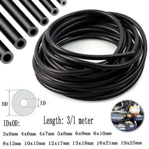 1/3 미터 실리콘 튜브 유연한 고무 호스 ID3mm19mm 부드러운