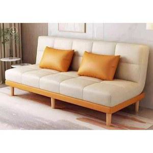 평상형 스펀 수납형 베드 2인 패브릭 침대형 쇼파 미니쇼파 다기능 2인용쇼파 가죽