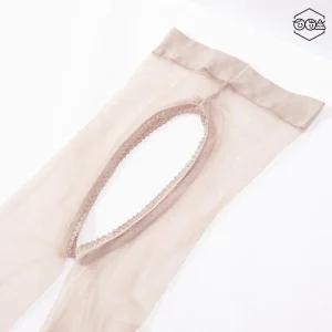 트임스타킹 여성용 팬티스타킹 고탄력 압박 나일론 밑트임 스타킹