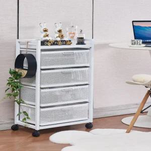 서랍형 바퀴 다용도 틈새 이동 수납 선반