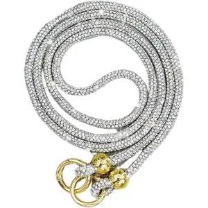 글리터 크리스털 휴대폰 끈, 라인스톤 블링 숄더 스트랩 분실 방지 로프(실버 120cm)