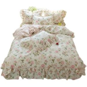 슈퍼싱글 미국 빈티지 레트로 이불 프레임 커버 슈퍼 조명