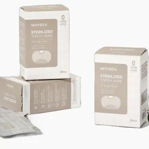 신생아 구강 티슈 아기 멸균 구강 양치 관리 티슈 30p 3개