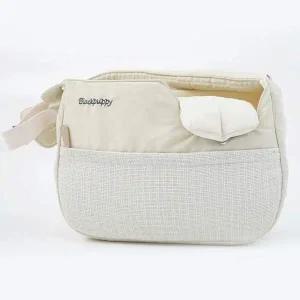 [골드스마일]슬링백 밀크베이지 강아지이동가방 헤이븐