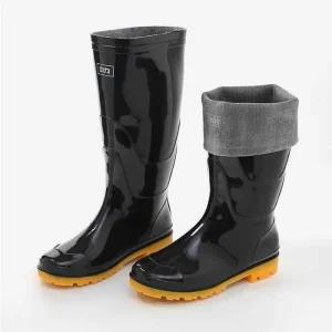 [라일리] Rly 검정 고무 장화(270mm) 갯벌장화 남성장화