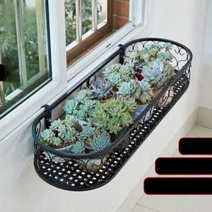 창틀 화분 받침대 창문 진열대 창턱 직사각형 선반 30x23x10cm 다육이 화분꽂이 거치대