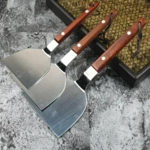 철판구이 뒤집개 바베큐 스크레이퍼 불판 소형 프라이팬삽