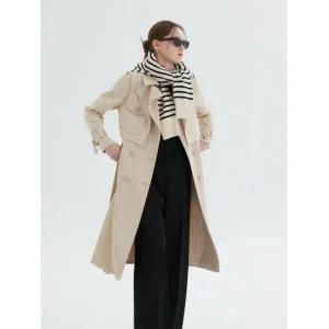 [하프세일절특가] [55사이즈특가] [에고이스트] 베스트 탈부착 롱 트렌치 코트 EN1WC261742305