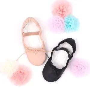[S68A2Z1]PU가죽 토슈즈 연습 댄스화 발레슈즈