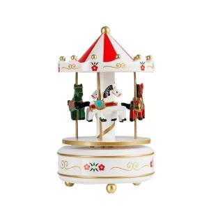 오타루오르골당 삿포로오르골 오르골 뮤직 나무 박스 목마 스카이 회전 시