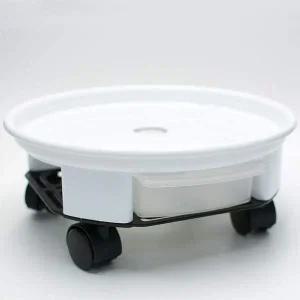 [골드스마일]바퀴달린 이동식 화분받침대 중형 물받이포함