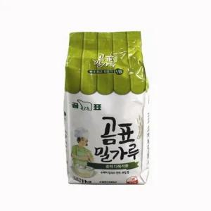 대한 곰표 중력 밀가루 1kg/중력분/수제비/칼국수/반죽/가루/다목적/가정/요리용/가정용/가게용/식자재
