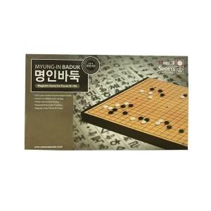명인 자석 바둑세트 M-106 바둑판 흑돌 백돌 두뇌발달