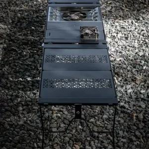 블랙 플랫버너 상판 보드 커버 휴대용 IGT 실외 유닛 트레이 확장 트래킹 탁