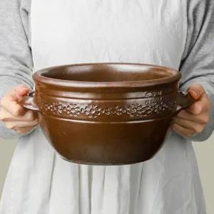 영암 민속 전통 옹기 발효 도자기 항아리 영암 옹기 시루 옛날 재배기 콩나물 재배 도기 그릇 토기 화분