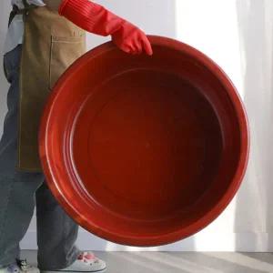 다용도 대야 플라스틱 캠핑용 가벼운대야 빨래용 대야 대형 원형 고무 김장용 음식물 물갈이 목욕 세척