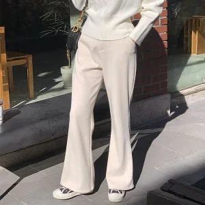 [미나그램] 위퍼 스판 기모 부츠컷 슬랙스팬츠