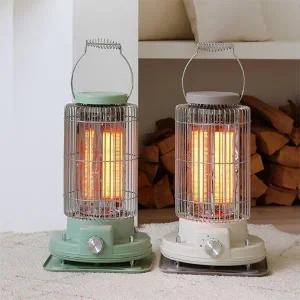 [모리츠] 원통형 레트로 카본히터 MCH-QH700CKH(베이지) MCH-3385R(그린)