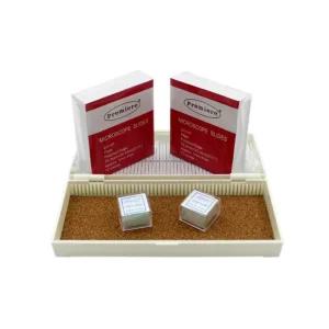 실험실 의료용 슬라이드 평유리글라스 현미경프레파라트