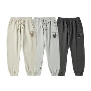 라이프워크 남성 LADOK자수 포인트 피그먼트 조거팬츠 LW223KL364_KG