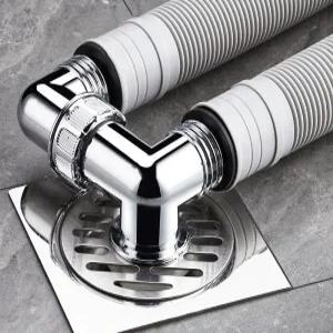 세탁실 세탁기 배수구 덮개 냄새차단 하수구냄새 차단트랩