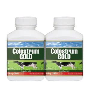 [통라이프] 뉴질랜드 초유골드 대용량 300정 igG함유 2병