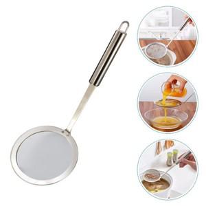 거름망 304 스테인레스 스틸 미세 메쉬 필터 휴대용 100 초고밀도 소쿠리 만능 다용도 스트레이너 체