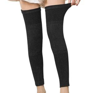 루이시브 유니 겨울 따뜻한 보온 울 캐시미어 두꺼운 무릎 워머 브레이스 사이클링 스키 러닝 관절염 건염 패드