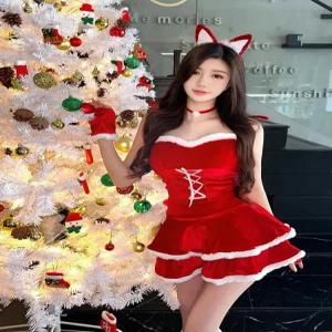 리치제제 산타걸코스프레 산타복 코스튬 코스프레