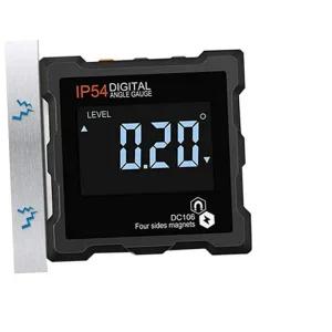 전자 경사계 정밀 휴대용 목공용 디지털 각도계 산업용 건축용 작업용 수평계 레벨기 수평기 수평 확인