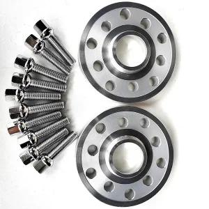 허브스페이스 휠 아우디 폭스바겐 골프/보라/폴로/제타용 25mm 5x1005x112 57.1 스페이서 2개 10개 14x1.5