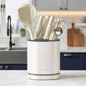 헬로제인 회전 수저 칼꽂이 겸용 칼블럭